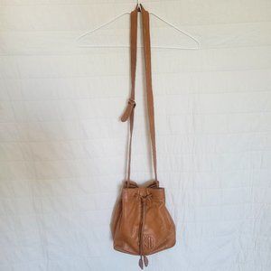 Vintage AKII - Anne Klein II crossbody - cognac color
